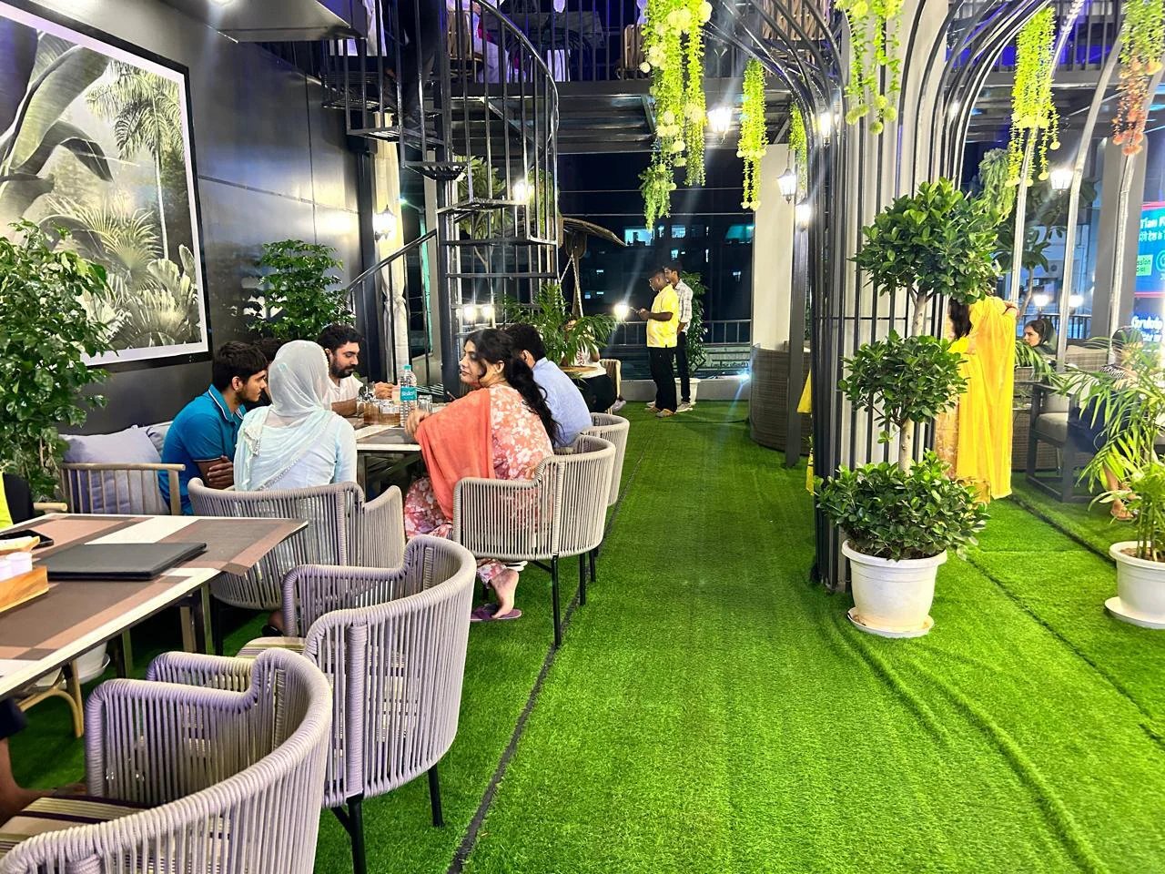 Rooftop Seating